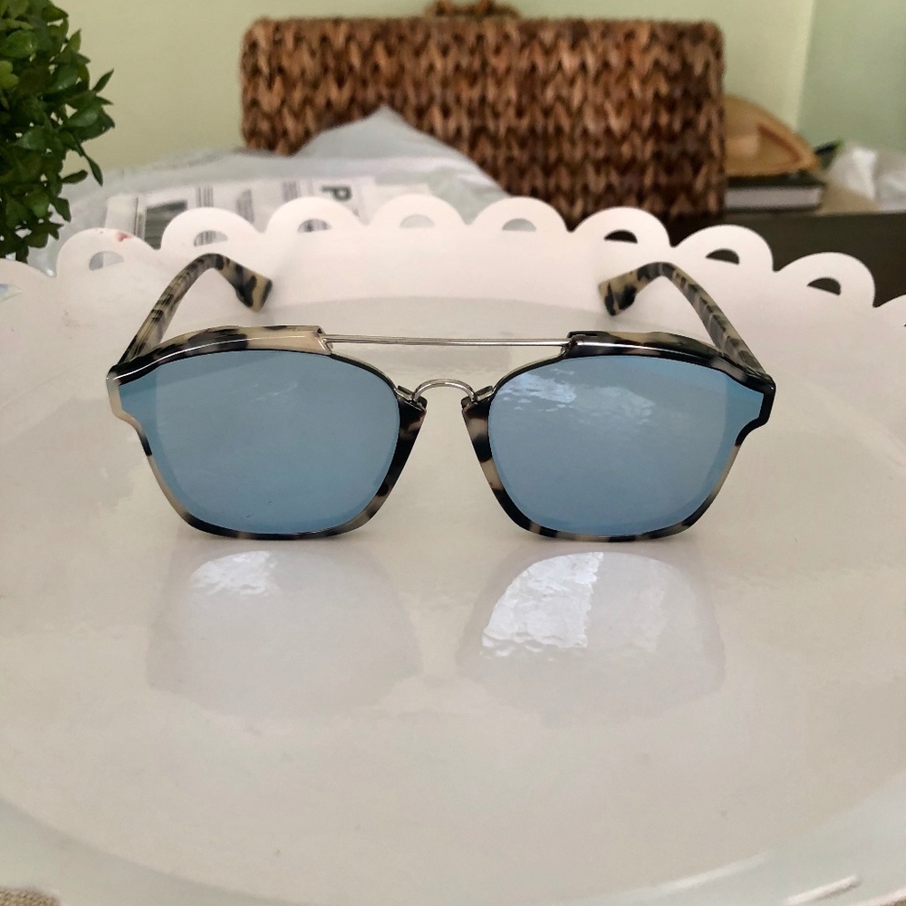 Christian Dior Abstract Reflective Sunglasses